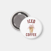 Ijs Koffie Magneet (Voorkant / Achterkant)