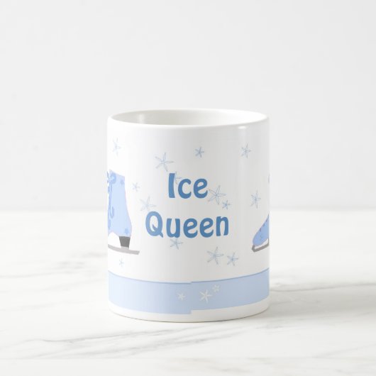Ijs Koningin Schaatsontwerp Koffiemok (Center)