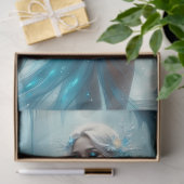 Ijs Kristal Fee Decoupage Papier – Winter Fee (Geschenk)