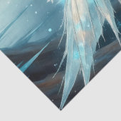 Ijs Kristal Fee Decoupage Papier – Winter Fee (Detail)