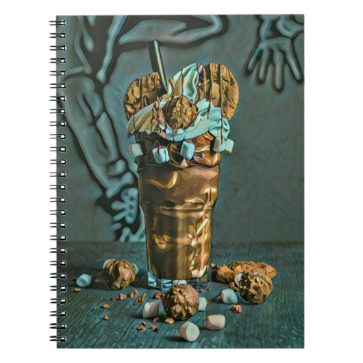 Ijs kunst notitieboek (Voorkant)
