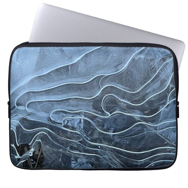 Ijs laptophoes laptop sleeve (Voorkant)