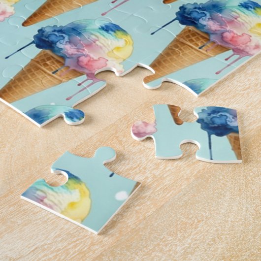 Ijs Legpuzzel (Zijkant)