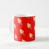 Ijs levendig rood koffiemok (Voorkant links)