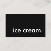 IJs. Loyaliteit Punch Card Klantenkaartje (Voorkant)