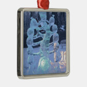 Ijs Metalen Ornament (Rechts)