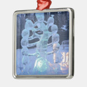 Ijs Metalen Ornament (Links)
