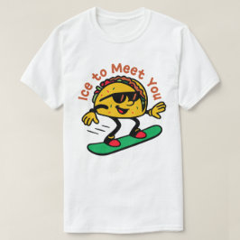 Ijs om je te ontmoeten t-shirt