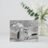 IJs op de Grote Meren, Verenigde Staten. Briefkaart (Staand voorkant)