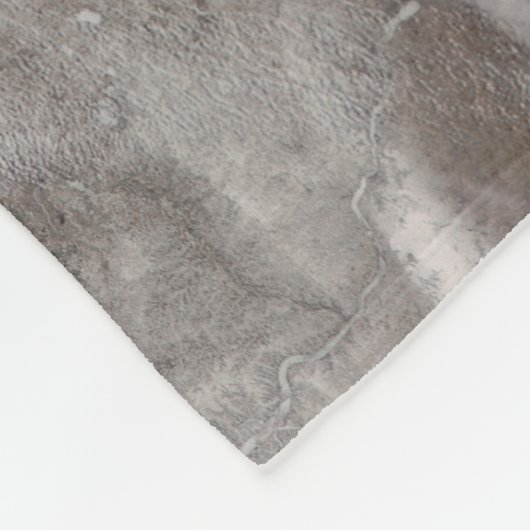 IJs op de Grote Meren, Verenigde Staten. Fleece Deken (Hoek)