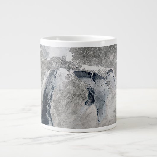IJs op de Grote Meren, Verenigde Staten. Grote Koffiekop (Voorkant)