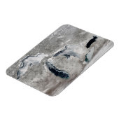 IJs op de Grote Meren, Verenigde Staten. Magneet (Linkerzijde)