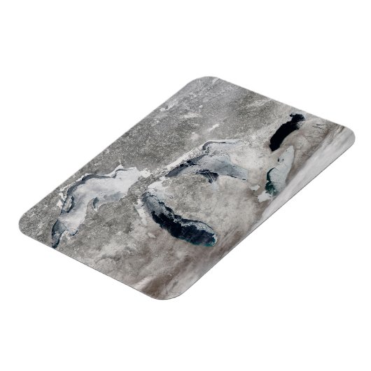 IJs op de Grote Meren, Verenigde Staten. Magneet (Linkerzijde)