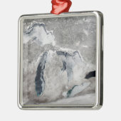 IJs op de Grote Meren, Verenigde Staten. Metalen Ornament (Links)