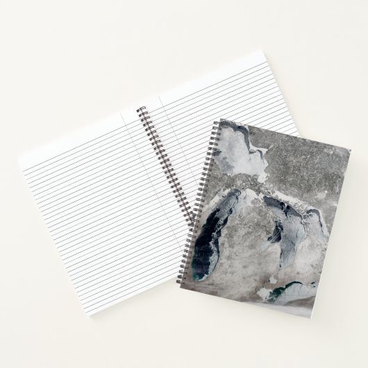 IJs op de Grote Meren, Verenigde Staten. Notitieboek (Binnen)