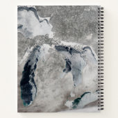 IJs op de Grote Meren, Verenigde Staten. Notitieboek (Achterkant)