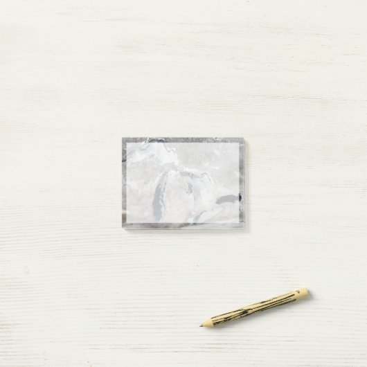 IJs op de Grote Meren, Verenigde Staten. Post-it® Notes (Op bureau)