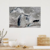 IJs op de Grote Meren, Verenigde Staten. Poster (Keuken)