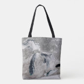 IJs op de Grote Meren, Verenigde Staten. Tote Bag (Achterkant)
