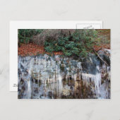 IJs op de rotsen Briefkaart (Voorkant / Achterkant)