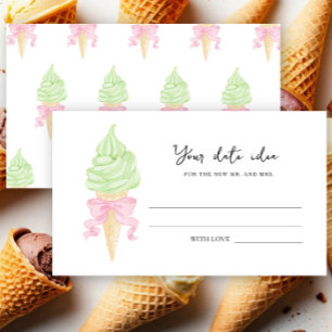Ijs opgeschept - Uitdagingen voor een dateavond \  Informatiekaartje