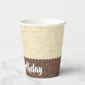 Ijs Papieren Bekers (Achterkant)