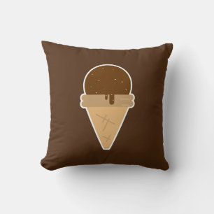 Ijs plat clipart illustratie kussen