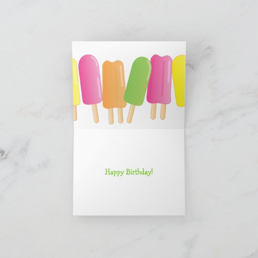 Ijs-pop Opstelling Kaart (Binnen)