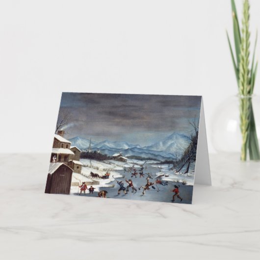 IJS SCHAATSENDE 1835 FEESTDAGEN KAART (Voorkant)