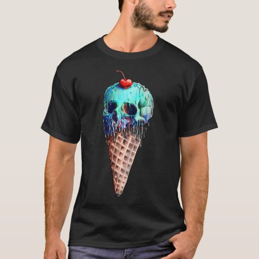 Ijs Skull T-shirt (Voorkant)