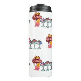 Ijs smelt thermosbeker