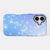 Ijs & Sneeuw Textuur iPhone 16 Hoesje (Achterkant horizontaal)