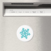 IJs sneeuwvlok - sneeuwvlok Magneet (Insitu (Vaatwasser))
