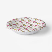 Ijs Social Banana Split Sundae Kegel Shake Papieren Kommen (Gebogen)