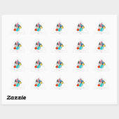 Ijs Strawberry Sticker (Vel)