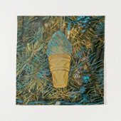 Ijs strooisel wandkleed (Voorkant)