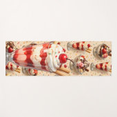 Ijs sundae premium yogamat (Voorkant (horizontaal))