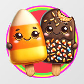 Ijs Thema - Zo Lekker! Raamsticker (Vel)