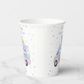 IJs truck 2 schepjes tweede verjaardag Papieren Bekers (Rechts)