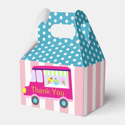 IJs Truck Party Bedankdoosjes (Achterkant)