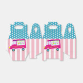 IJs Truck Party Bedankdoosjes (Uitgevouwen)