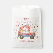 IJs truck Scheppen van leuke kinderen verjaardag Bedankzakje (Voorkant)