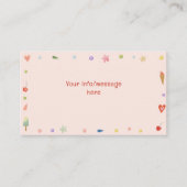 IJs truck Scheppen van leuke kinderen verjaardag Informatiekaartje (Voorkant)