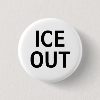 Ijs Uit Anti-Ijs Knop Speld Ronde Button 3,2 Cm