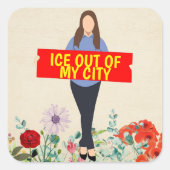 Ijs uit mijn stad sticker (Voorkant)