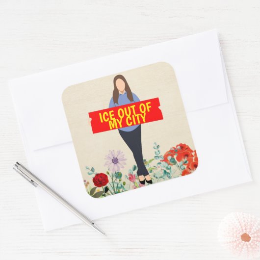 Ijs uit mijn stad sticker (Envelop)