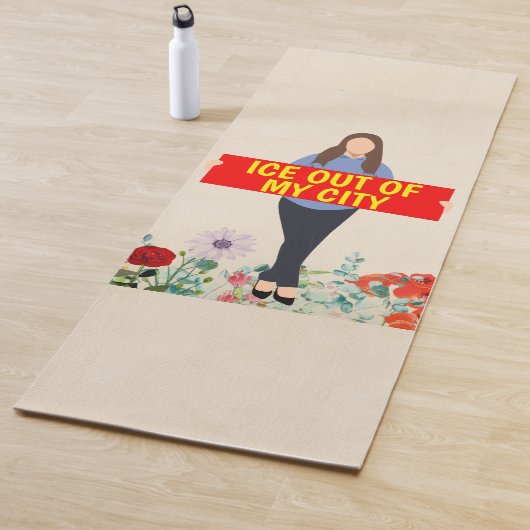 Ijs uit mijn stad yoga mat (In situ)