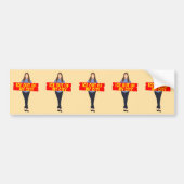 Ijs uit mijn stads bumpersticker (Voorkant)