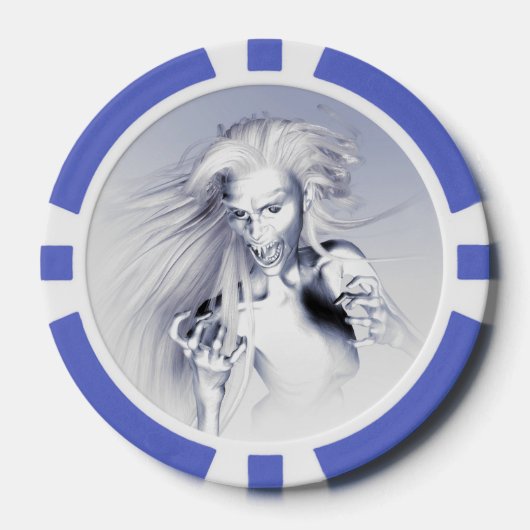 Ijs vampier poker chips (Voorkant)