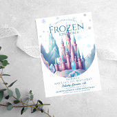 Ijs verjaardag Cartoon Kasteel 1e Feestje Kaart